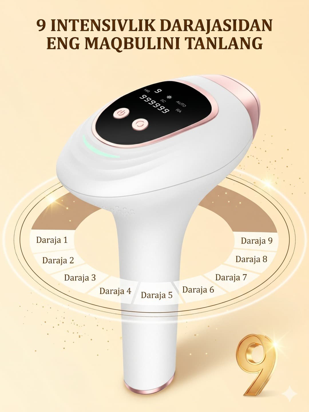 Babyverse SE12 lazerni epilyator - ixcham fotoepilator va depilyator