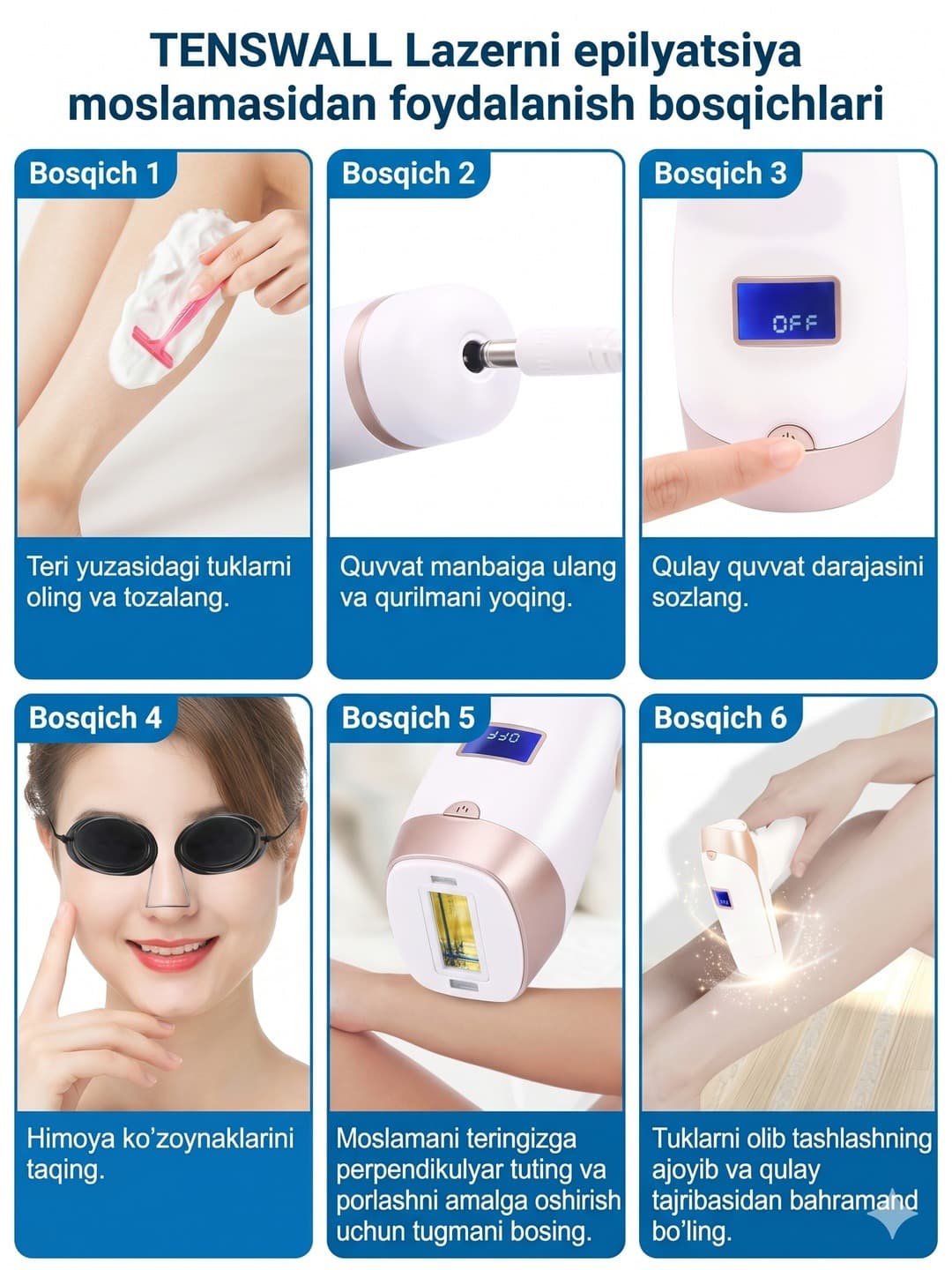 Babyverse Professional SE13 lazerni epilyator - fotoepilyator 3 tasi 1 da